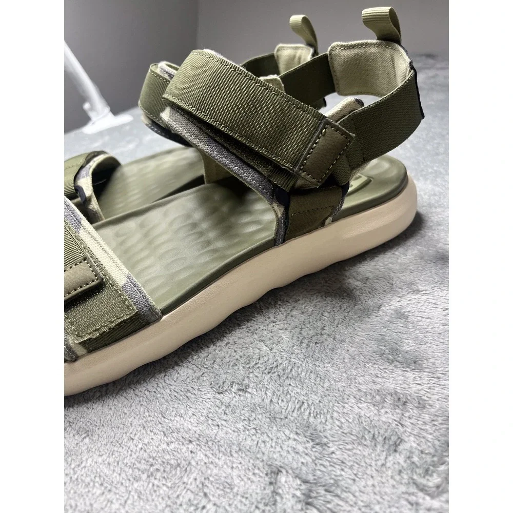 Hey Dude Carson Sandal Sport Mode Green‎ Camo Mens 13 Strappy Utility 40712-359